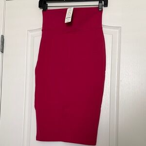 bebe Fuchsia Pencil Skirt